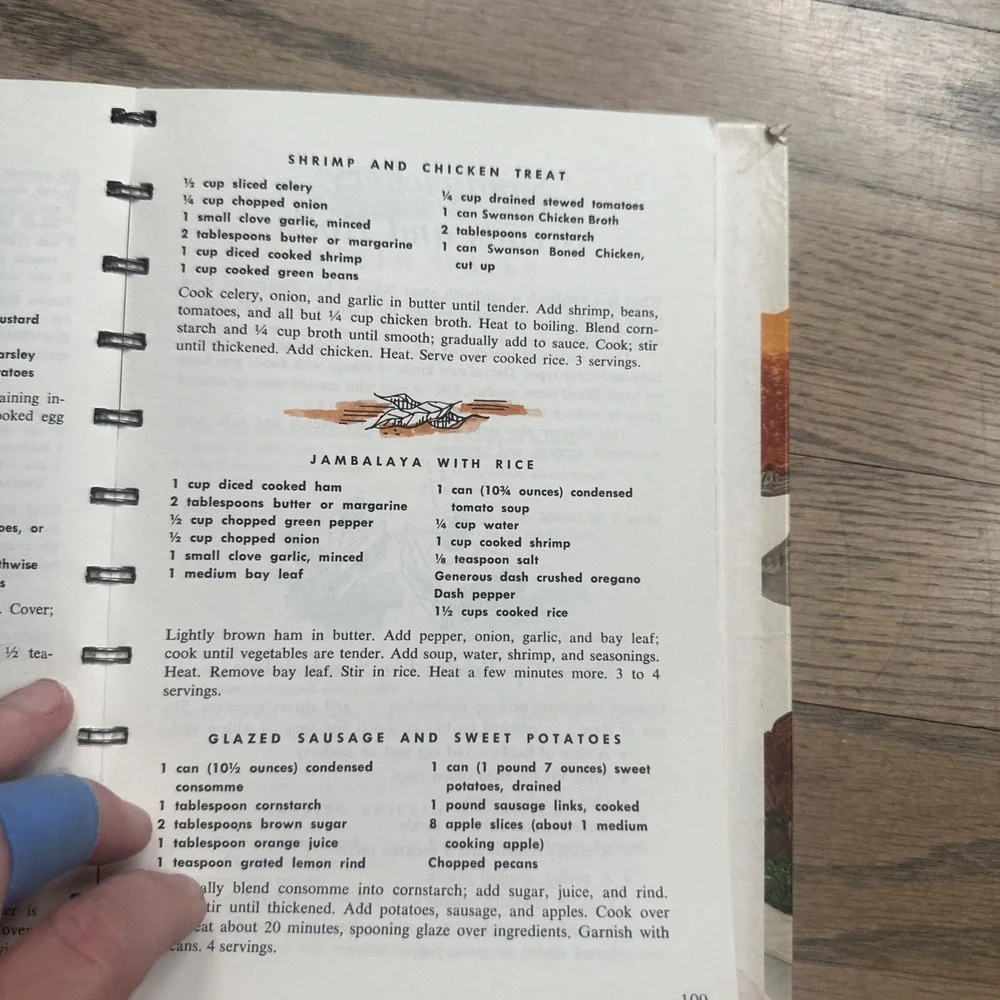A Campbell Cookbook Easy Ways To Delicious 465‎ Meals Recipes 1967 RETRO VINTAGE